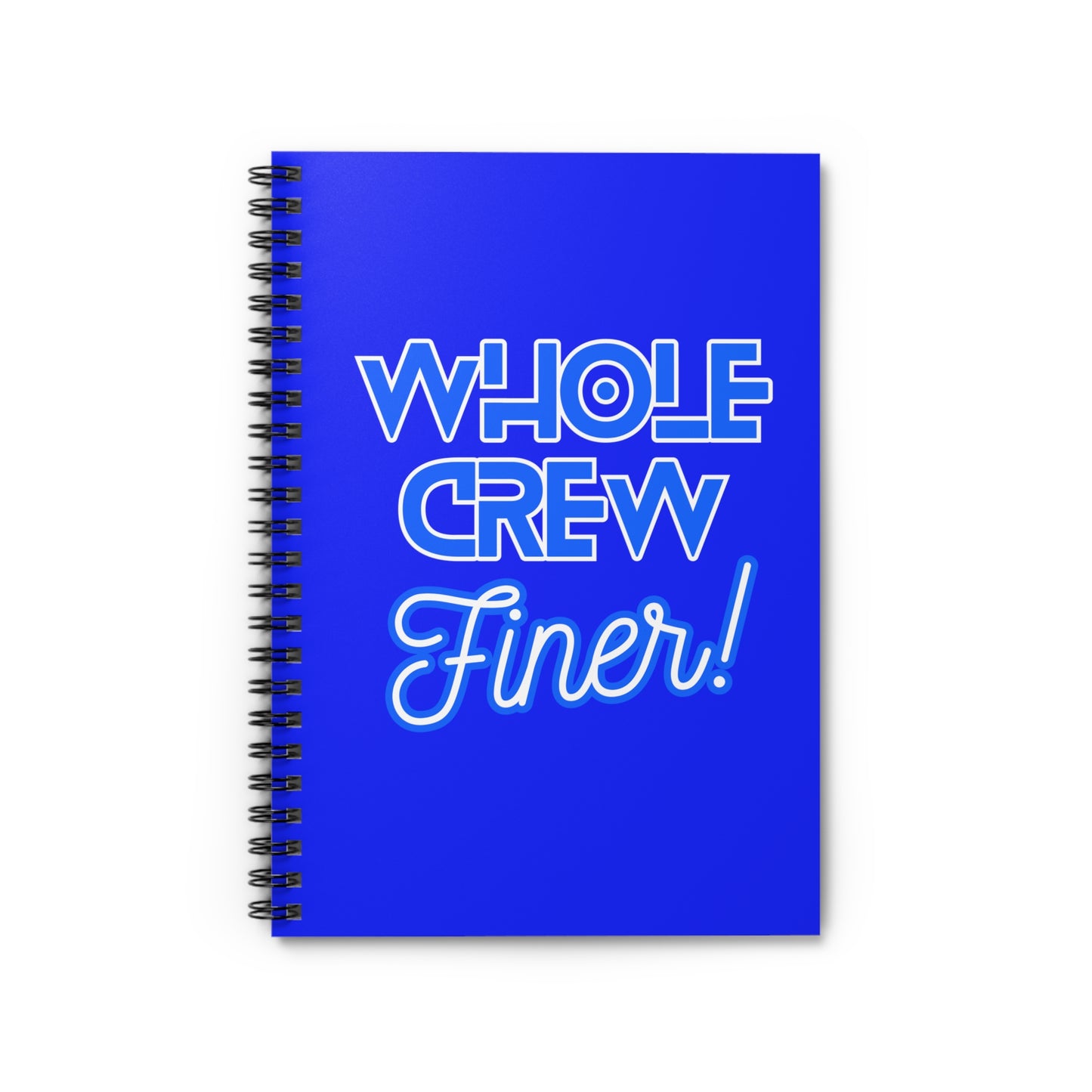 Whole Crew Finer! Mini Notebook