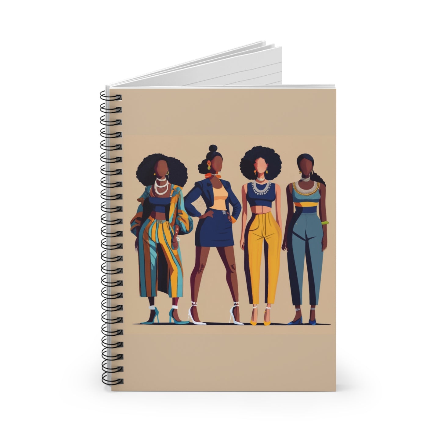Blue + Gold Sisterhood Notebook