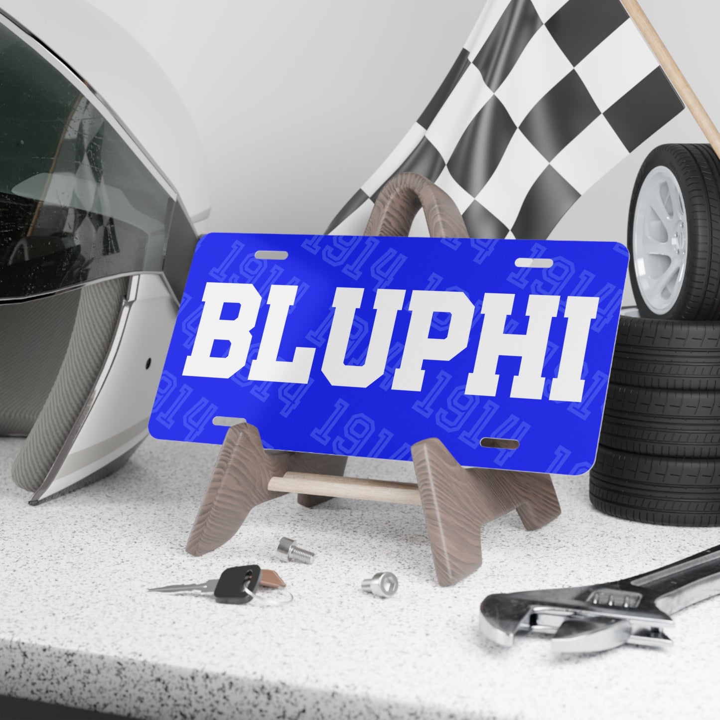 BLUPHI | Vanity License Plate