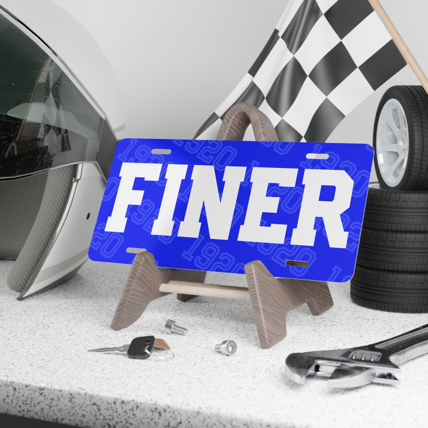 Finer 1920 Vanity License Plate