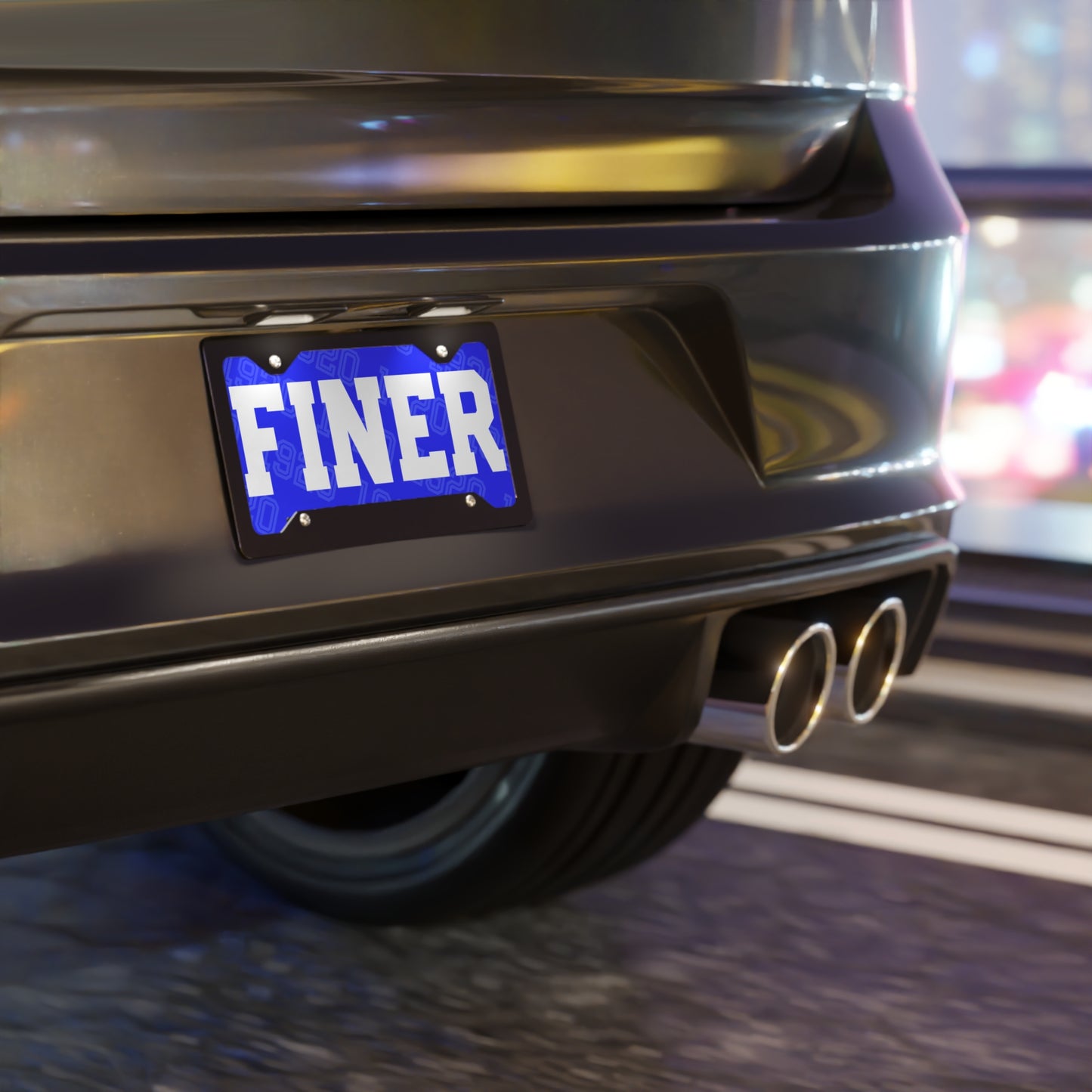 Finer 1920 Vanity License Plate