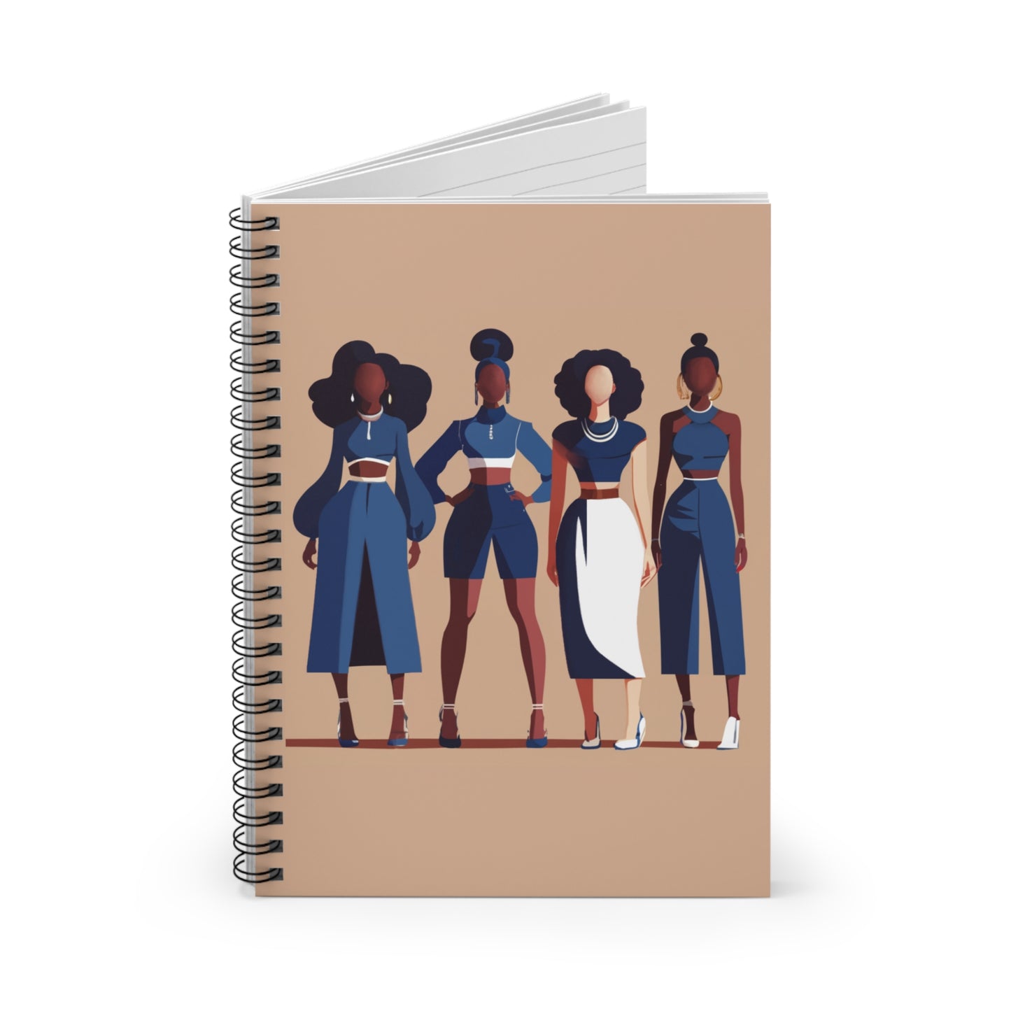 Blue + White Sisterhood Mini Notebook