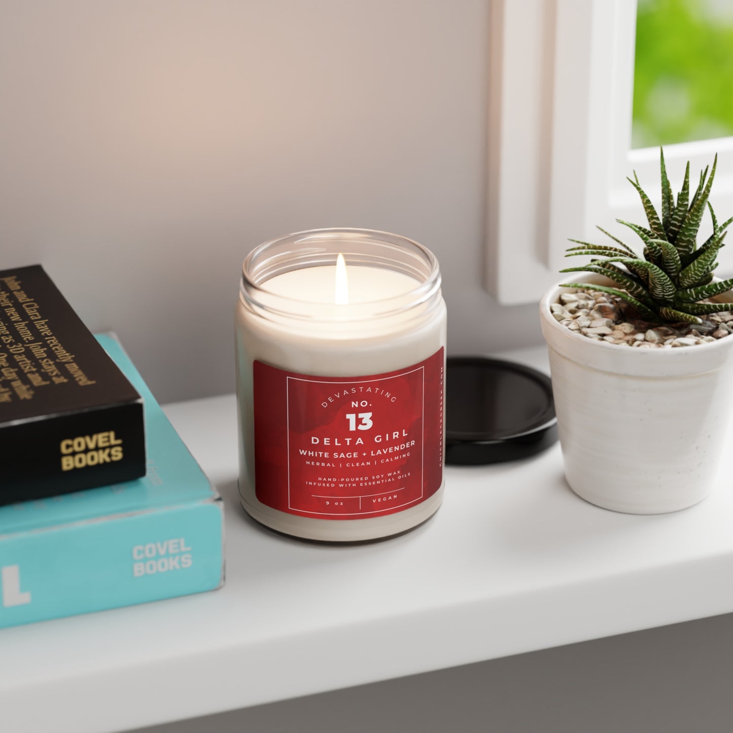 No. 13 Dynamic Delta Girl Soy Candle