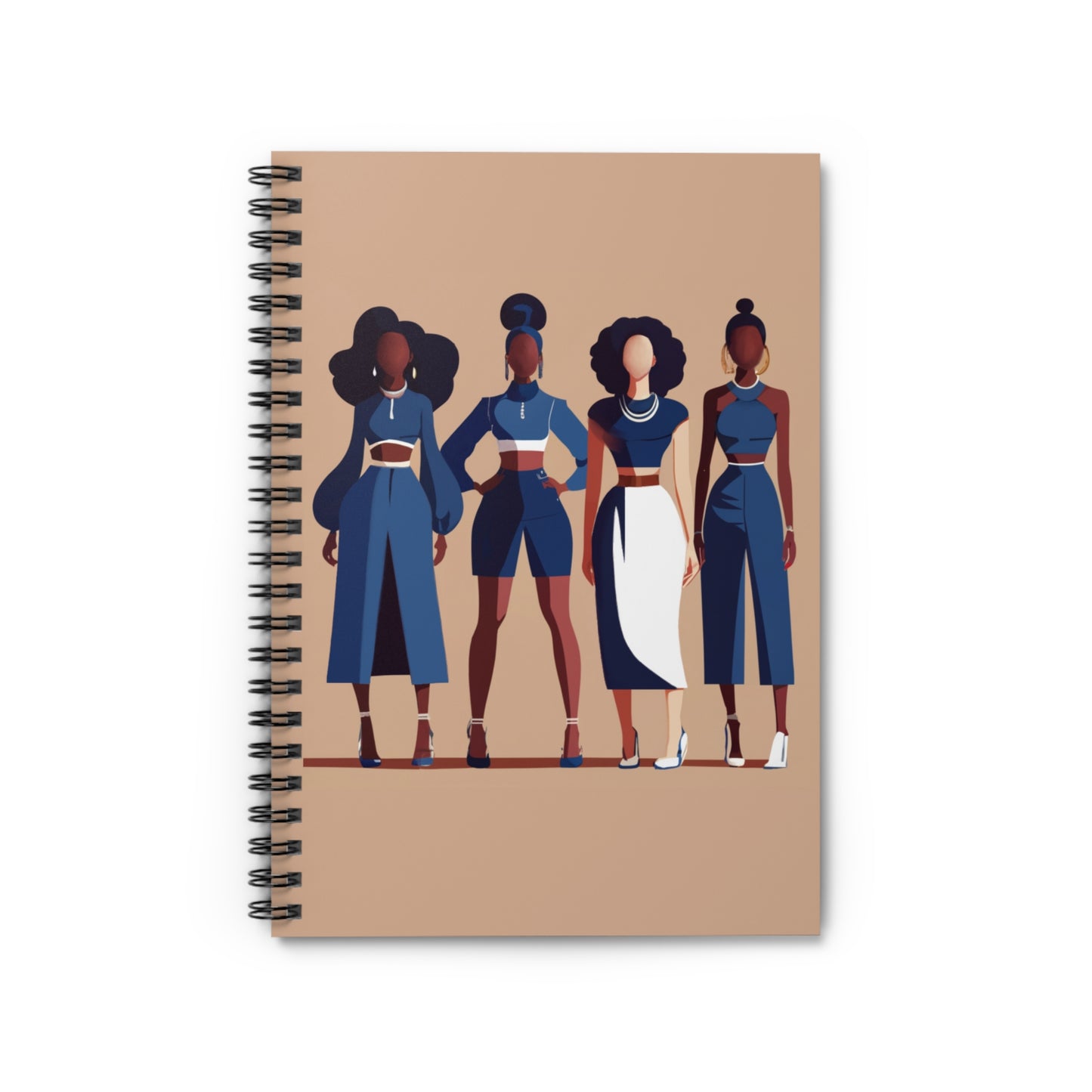 Blue + White Sisterhood Mini Notebook
