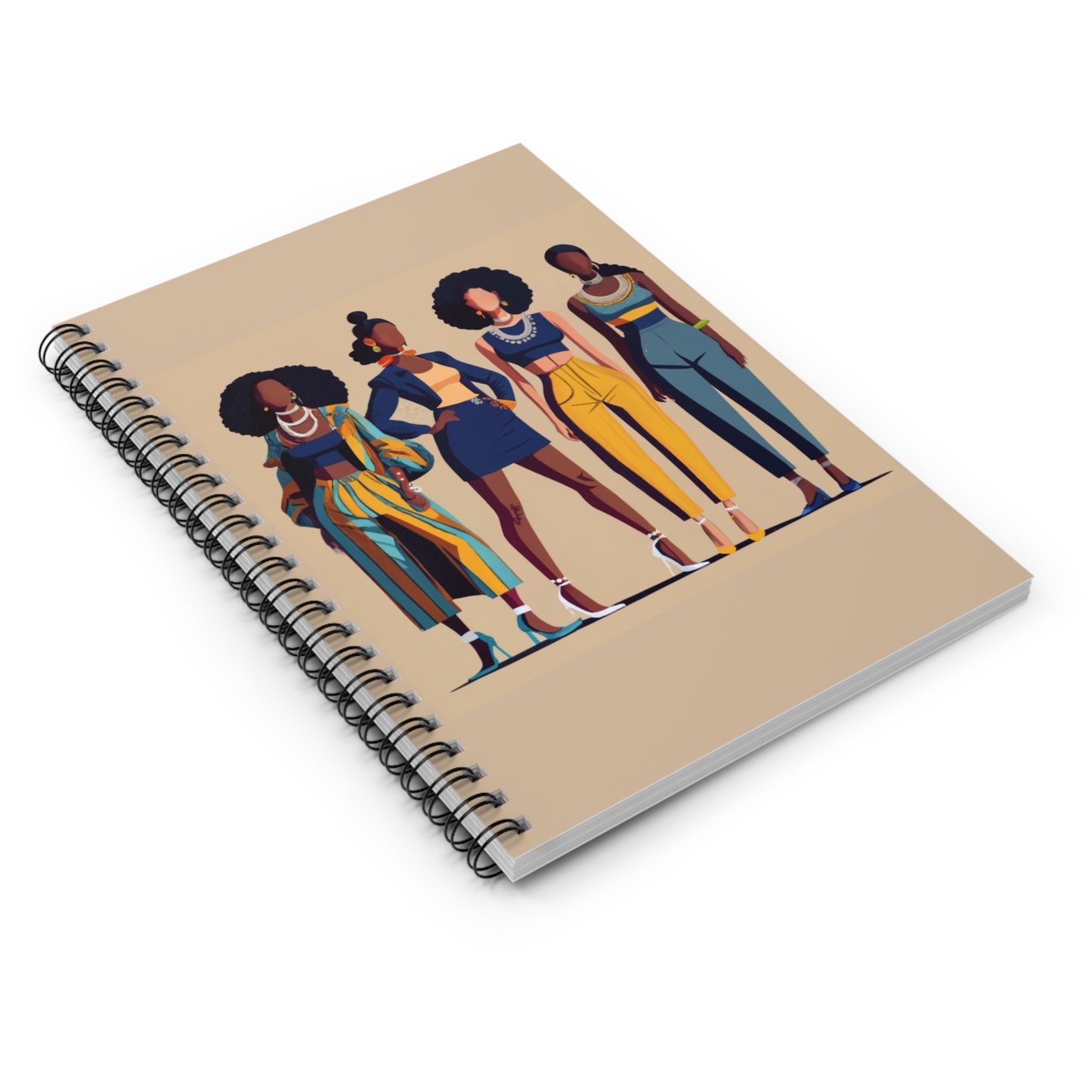 Blue + Gold Sisterhood Notebook