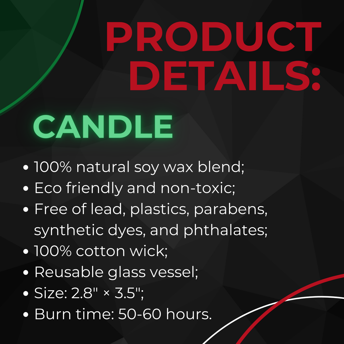 No. 13 Dynamic Delta Girl Soy Candle