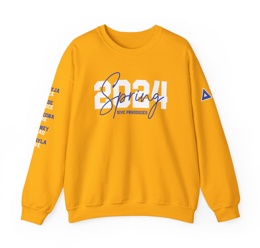 Personalized Line Sister Sweatshirt | SG Rho