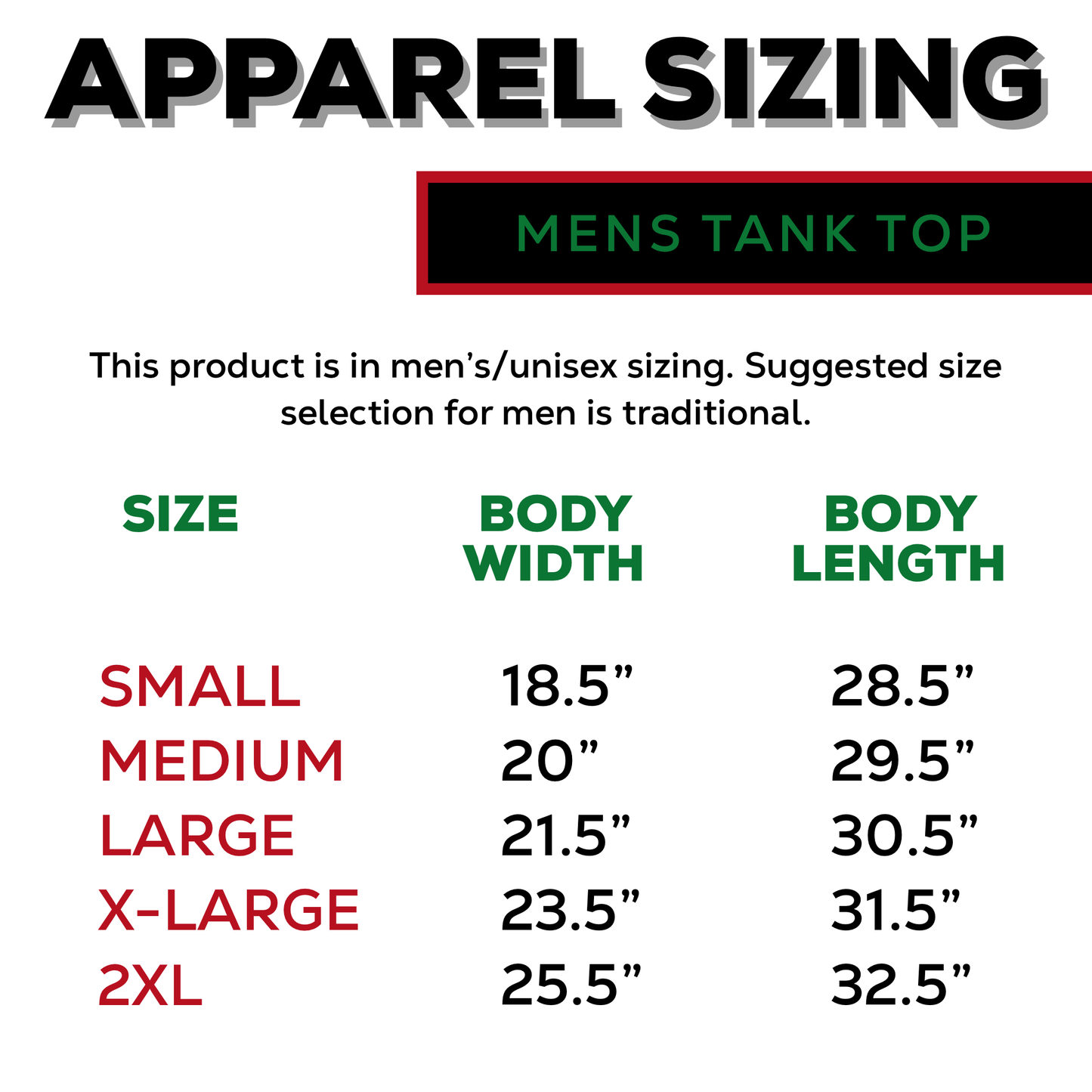 Excuses Mens Tank - Multiple Design Colorways