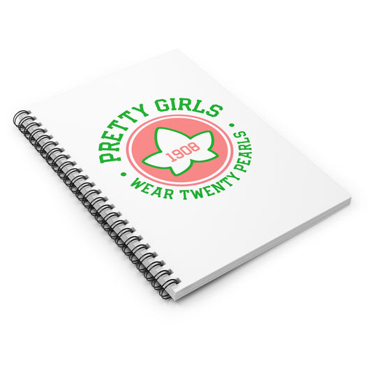 Pretty Girls Wear Twenty Pearls Mini Notebook