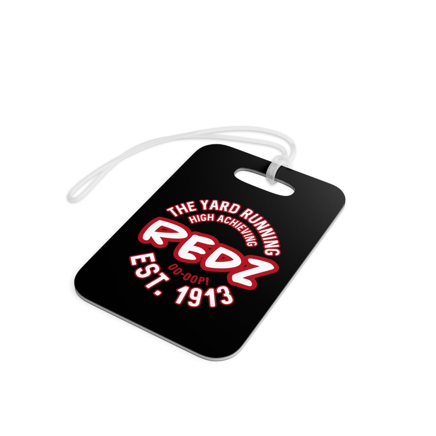 Personalized DST Yard Running Redz Bag Tag