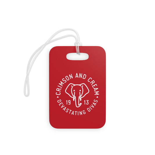 C+C Elephant: Delta Luggage Tag