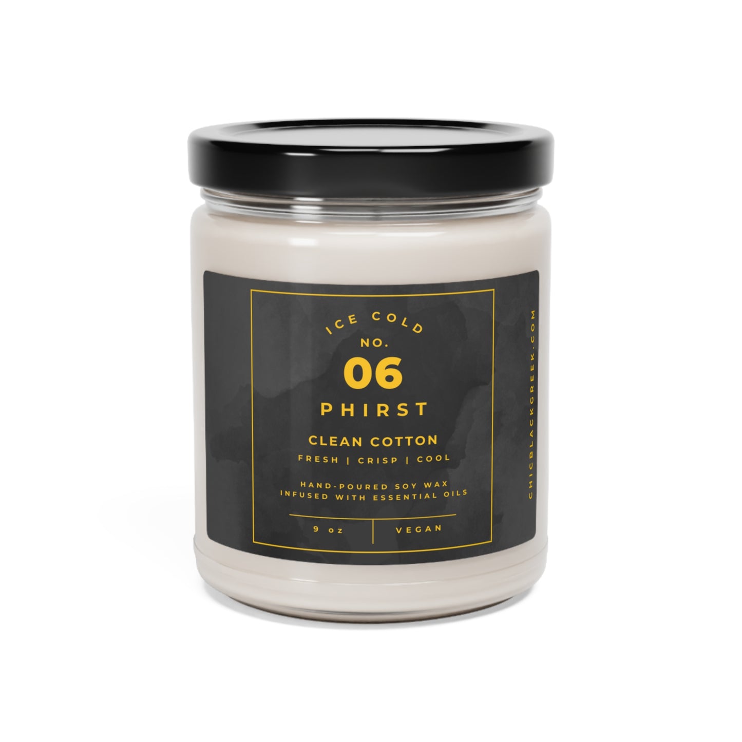 No. 06 Ice Cold Phirst Candle | Clean Cotton