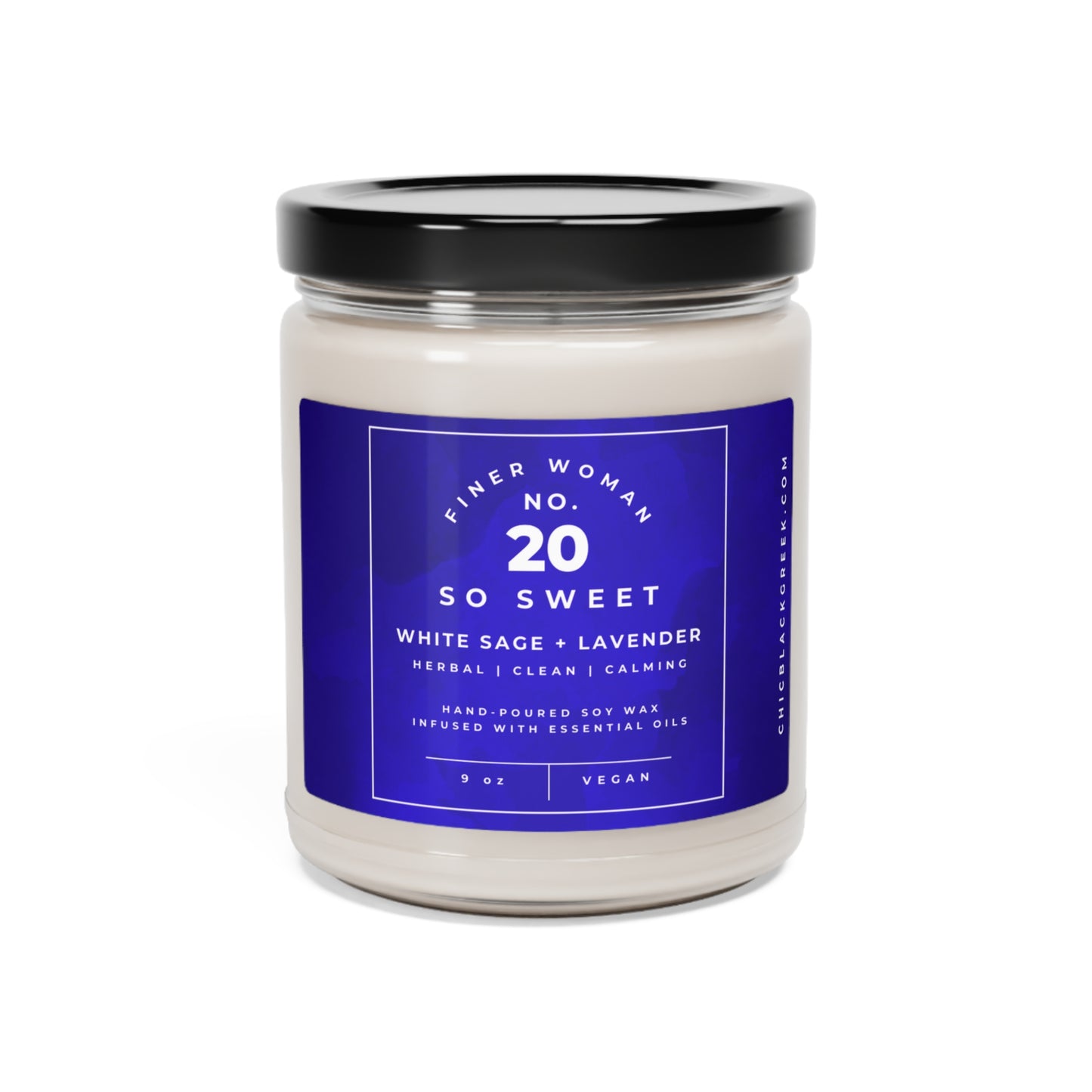 No. 20 Finer Woman So Sweet Candle | White Sage + Lavender