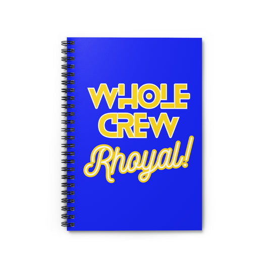 Whole Crew Rhoyal Mini Notebook