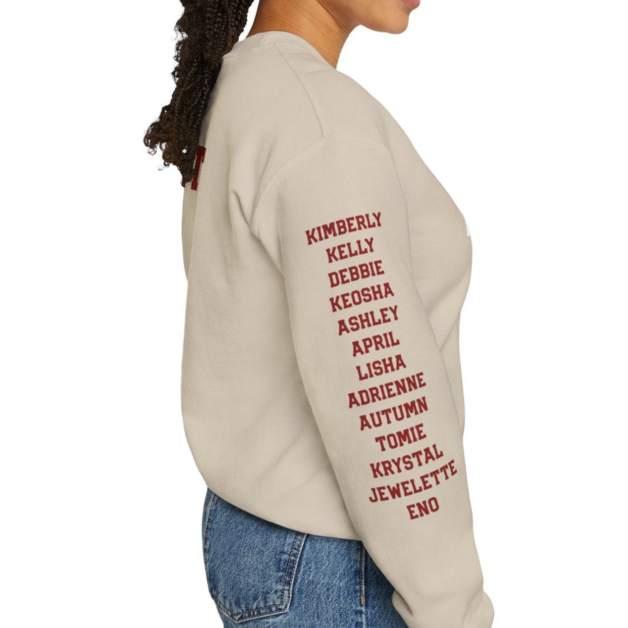 Personalized DST Line Sister | Crew Sweatshirt