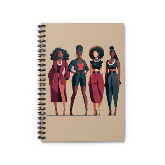 Crimson Sisterhood Mini Notebook