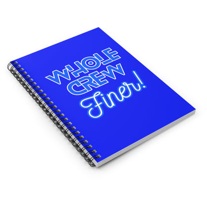 Whole Crew Finer! Mini Notebook