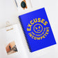 Excuses Notebook - Yellow on Blue