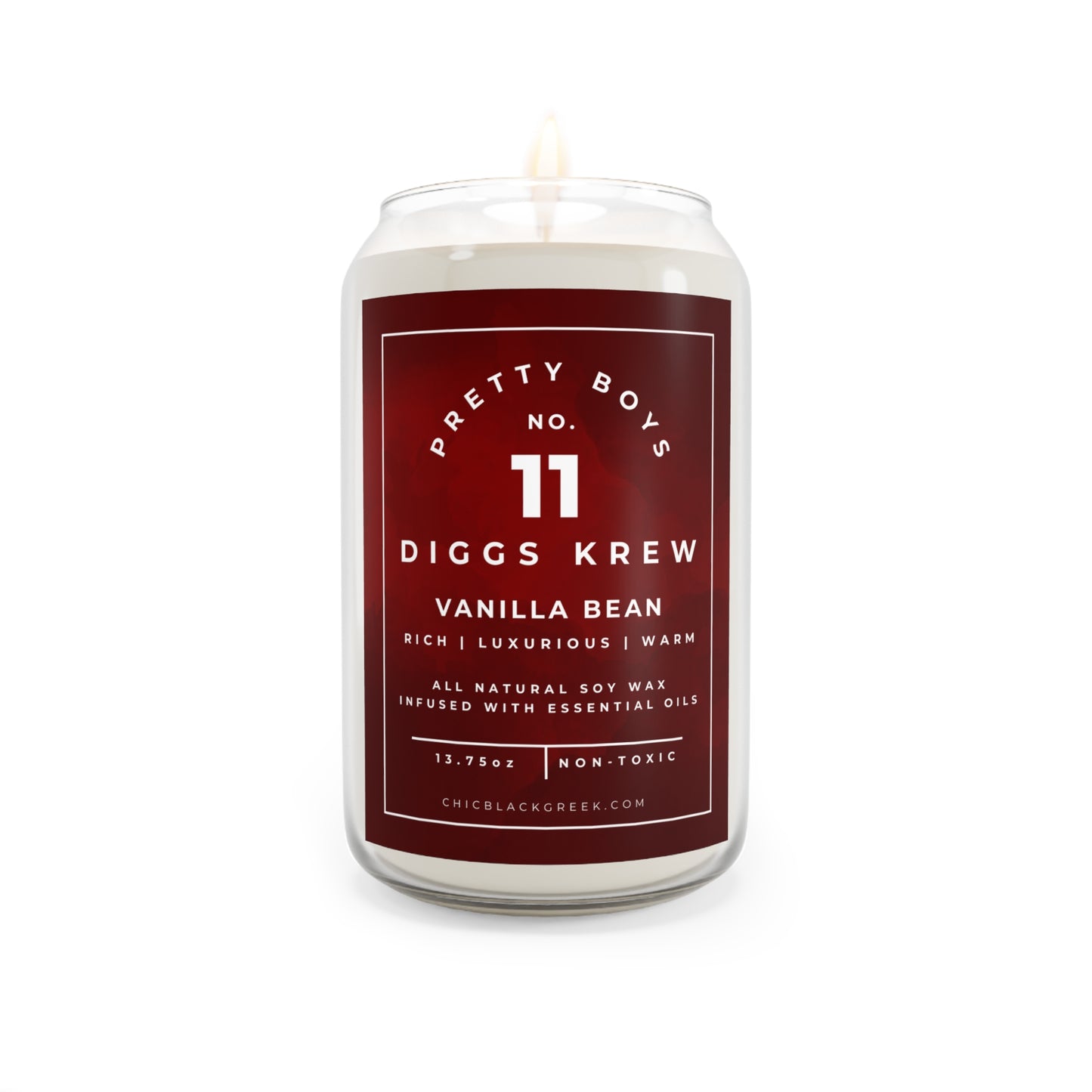 Large Diggs Krew No. 11 Candle | Vanilla Bean