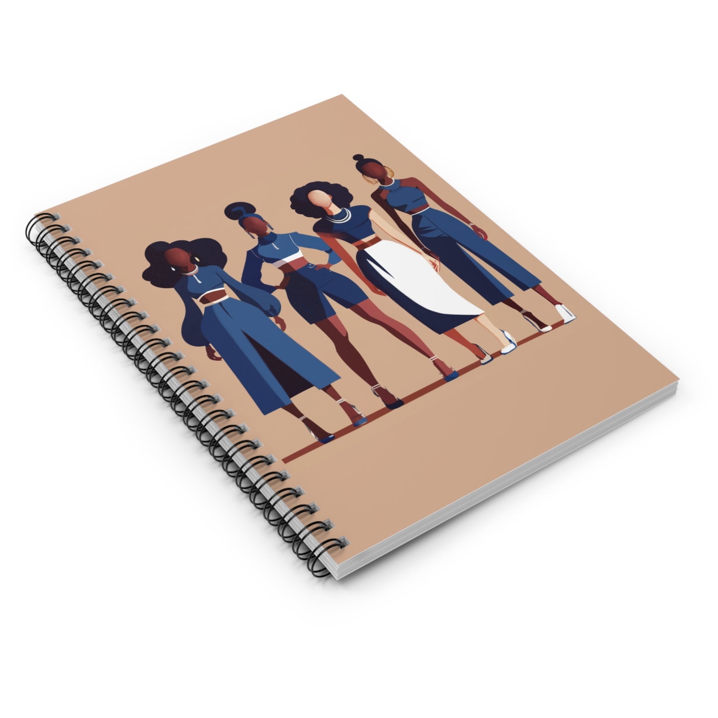 Blue + White Sisterhood Mini Notebook
