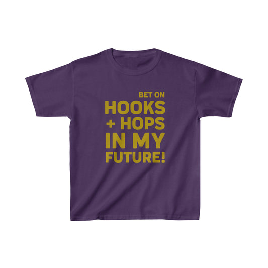Bet On Hooks + Hooks in my Future - Kids T-Shirt