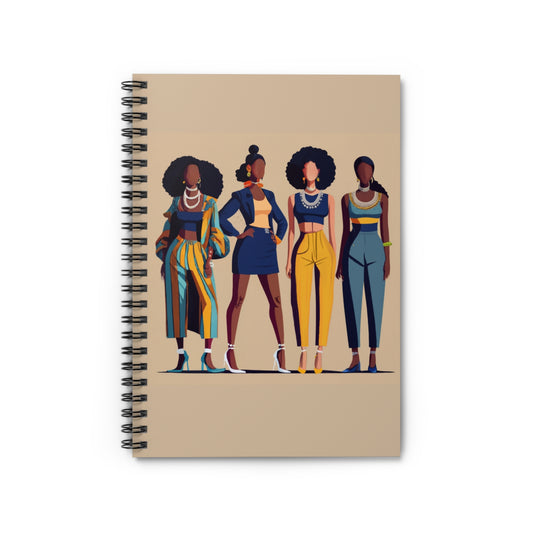 Blue + Gold Sisterhood Mini Notebook