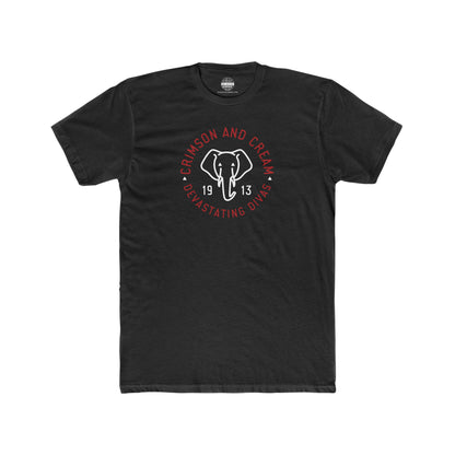 Delta Elephant Icon | Black T-Shirt