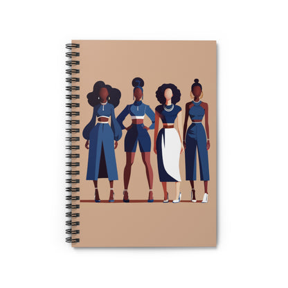 Blue + White Sisterhood Mini Notebook
