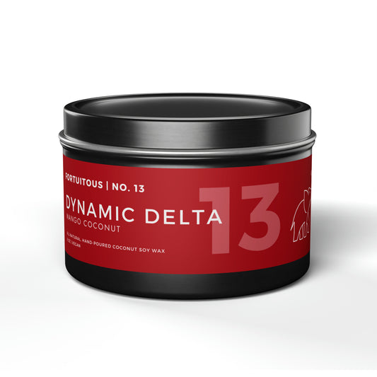 Fortuitous No. 13 Dynamic Delta Candle | Mango Coconut