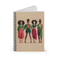 Pink and Green Sisterhood Mini Notebook