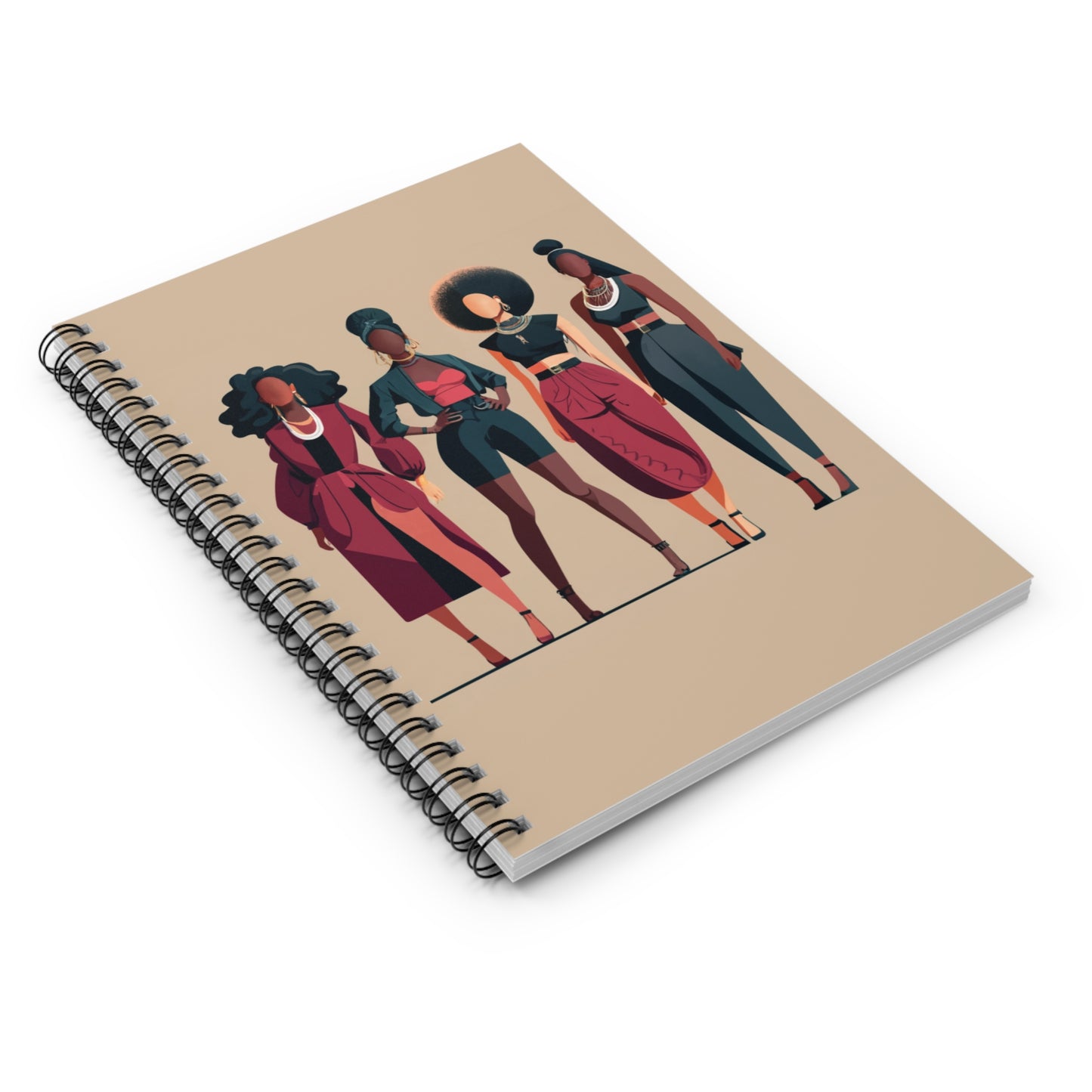 Crimson Sisterhood Notebook
