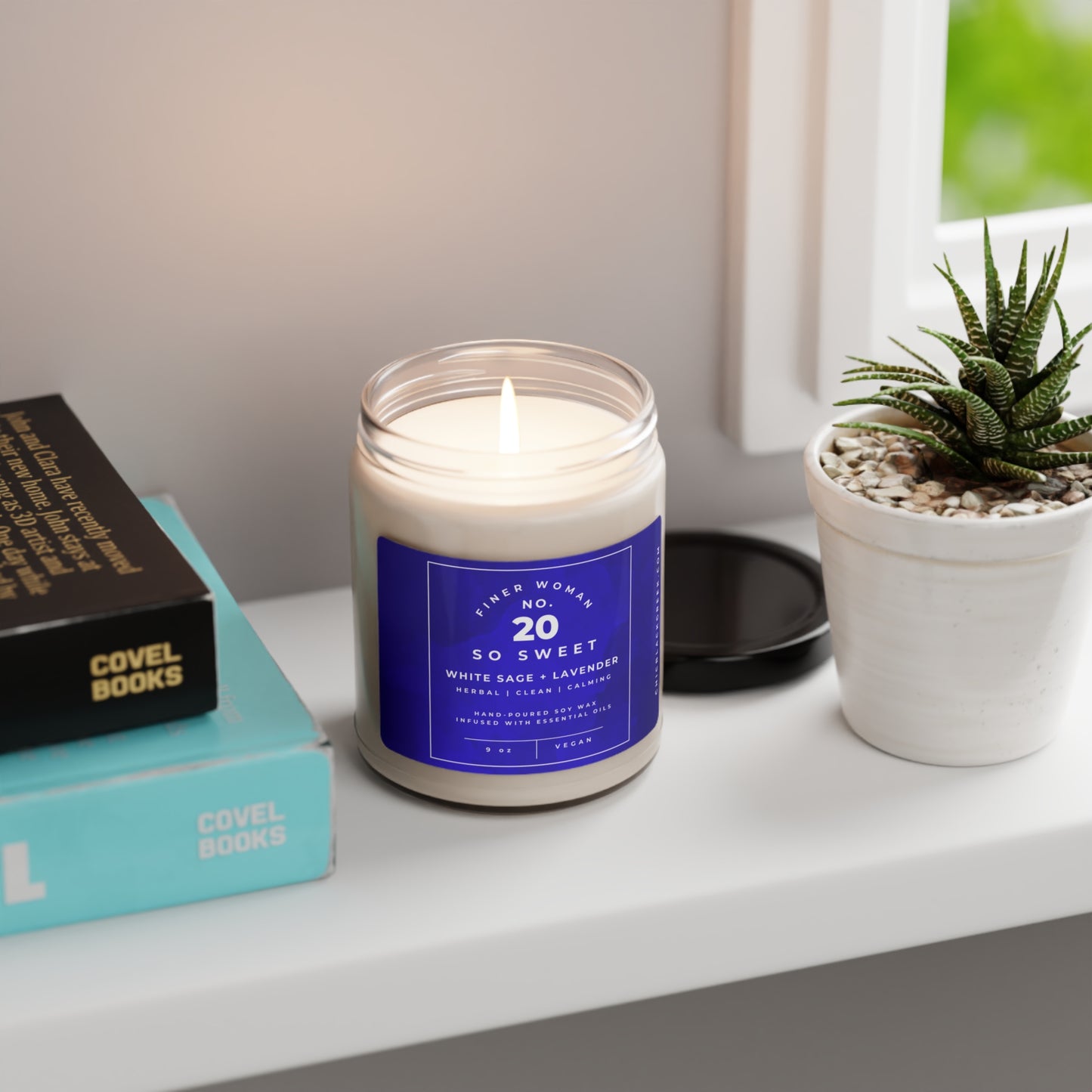 No. 20 Finer Woman So Sweet Candle | White Sage + Lavender