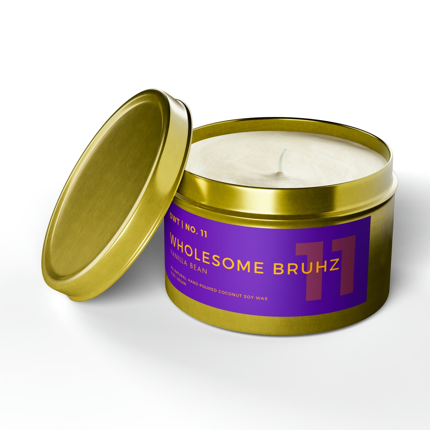 Owt No. 11 Wholesome Bruhz Candle | Vanilla Bean