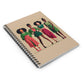 Pink and Green Sisterhood Mini Notebook