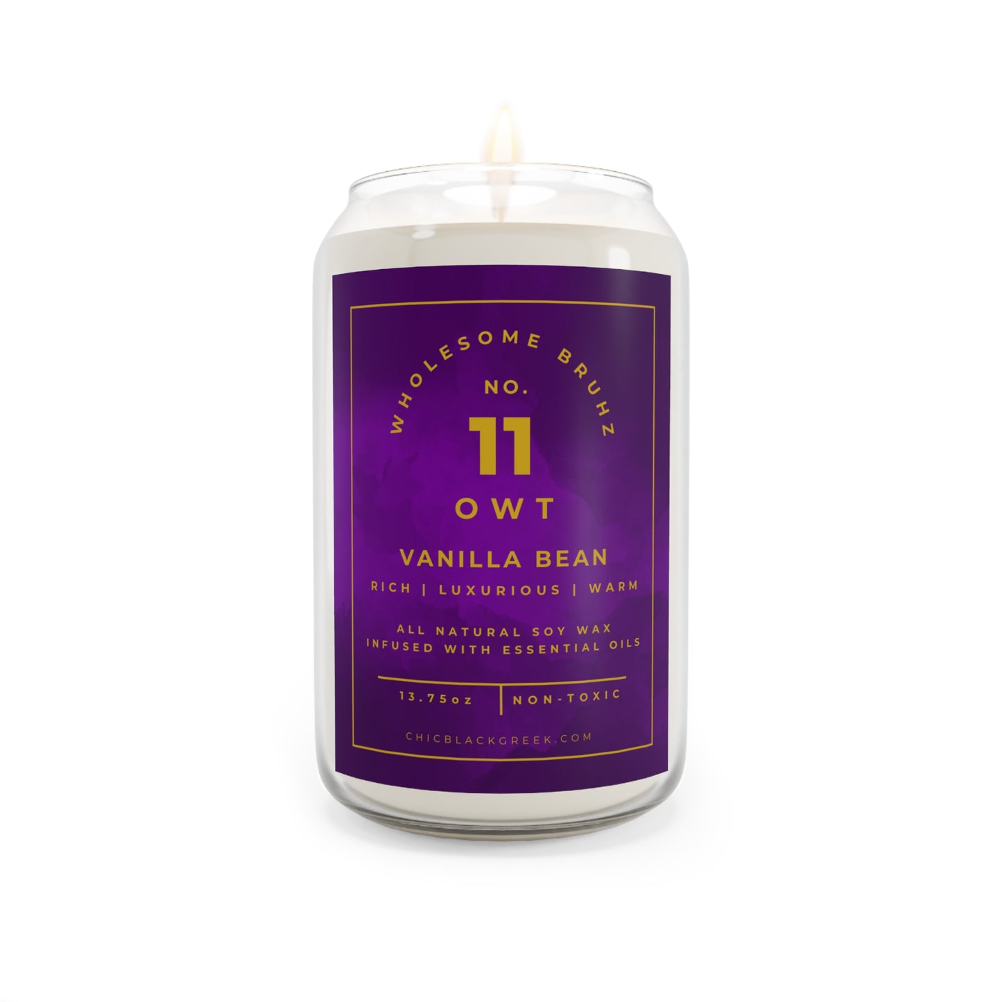 Large Wholesome Bruhz No. 11 Candle | Vanilla Bean