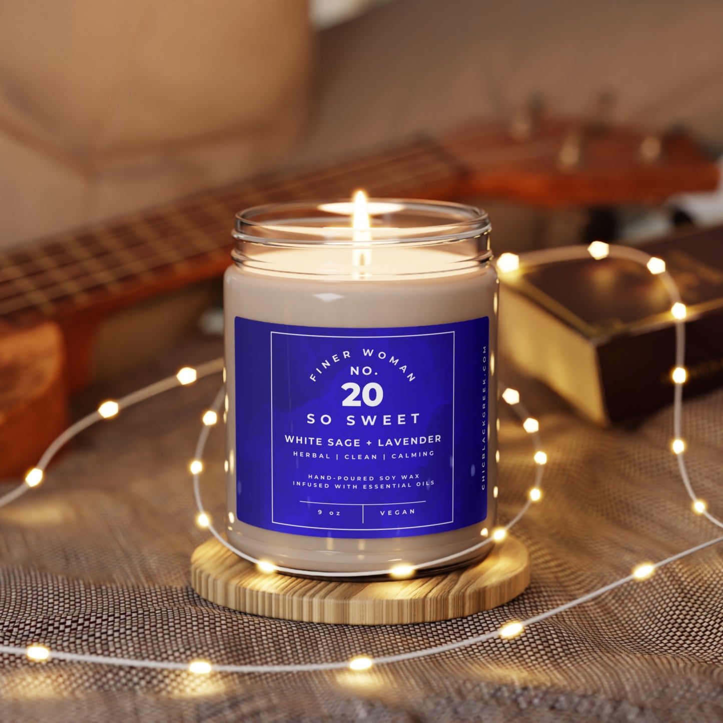 No. 20 Finer Woman So Sweet Candle | White Sage + Lavender