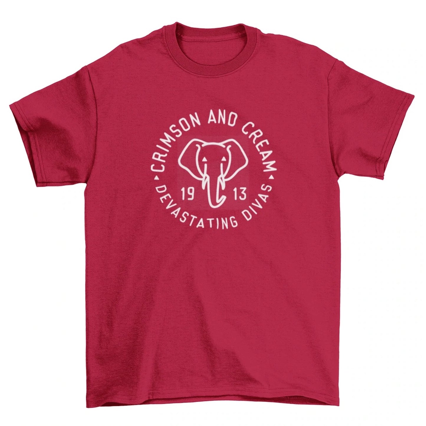 Delta Elephant Icon | Red T-Shirt
