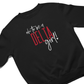 Oh to be a Delta Girl | Black Crew Sweatshirt