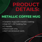 Omega Bloody Thunderbolt Metallic Gold | Mug