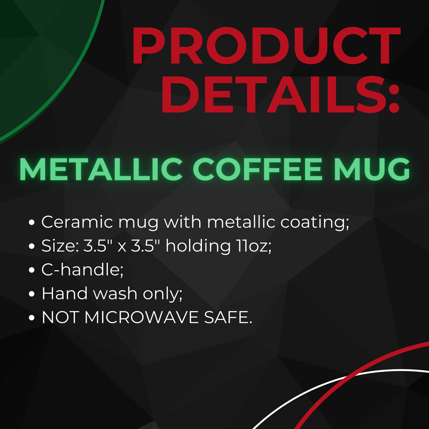 Omega Bloody Thunderbolt Metallic Gold | Mug