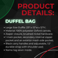 Omega Bloody Thunderbolt Duffel Bag