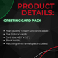 AKA Themed Greeting Card 5-Pack