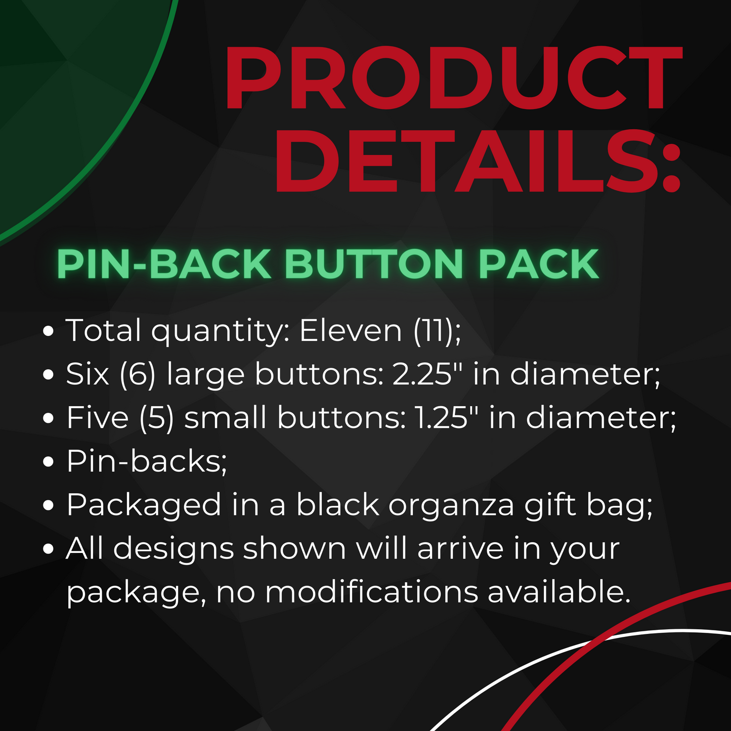 DST Button Pack