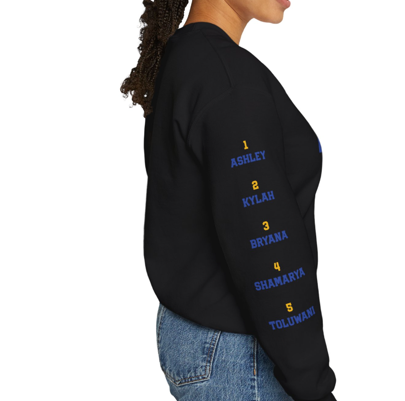 Personalized Line Sister Sweatshirt | SG Rho