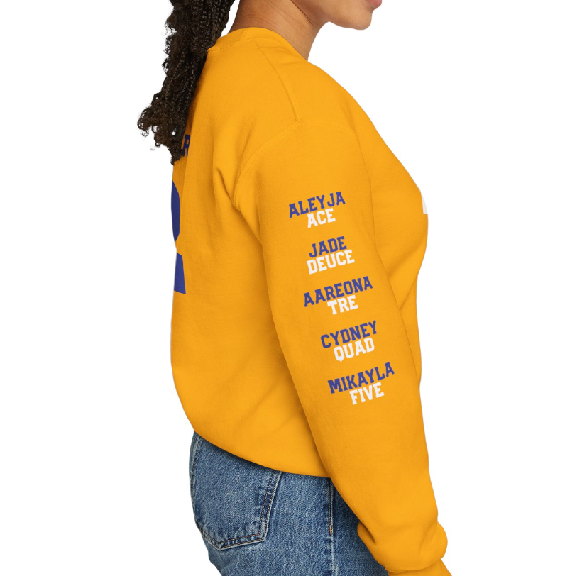 Personalized Line Sister Sweatshirt | SG Rho