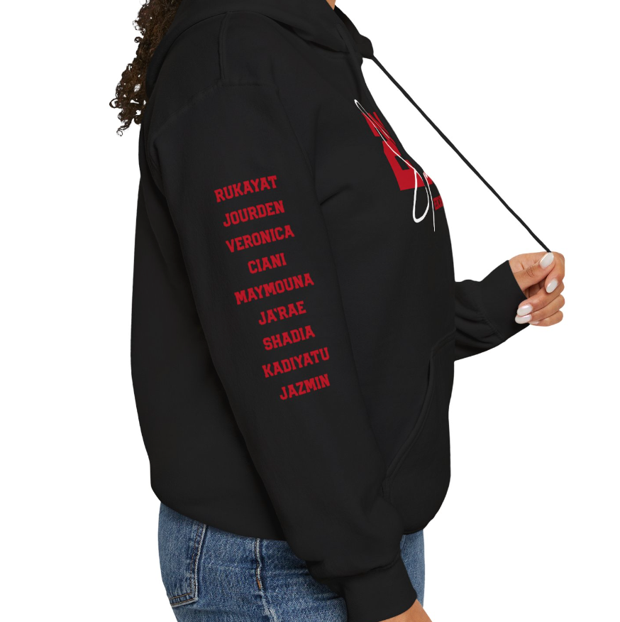 Personalized Line Sister Hoodie | Delta