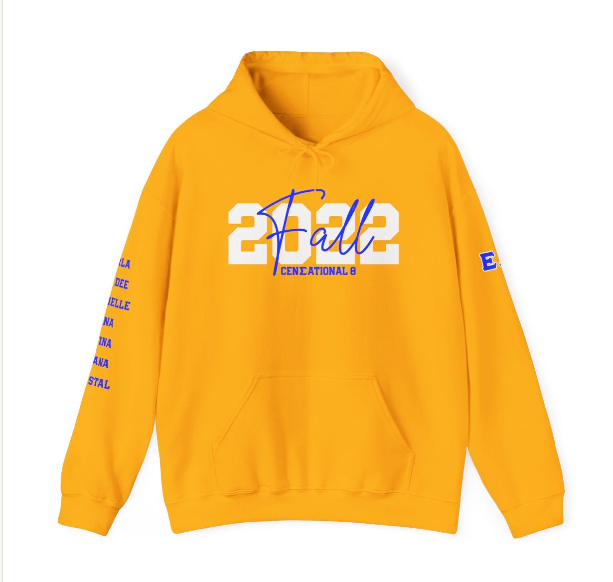 Personalized Line Sister Hoodie | SG Rho