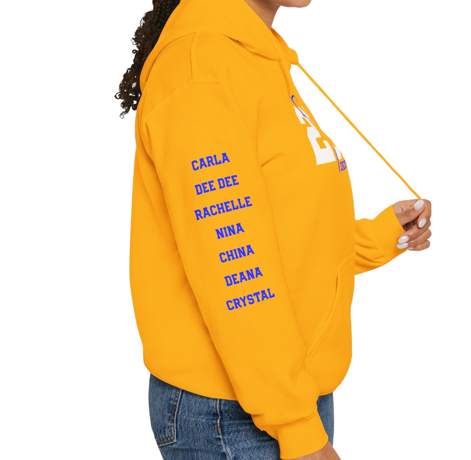 Personalized Line Sister Hoodie | SG Rho