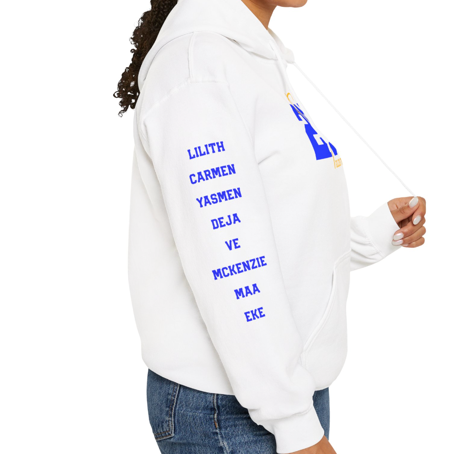 Personalized Line Sister Hoodie | SG Rho