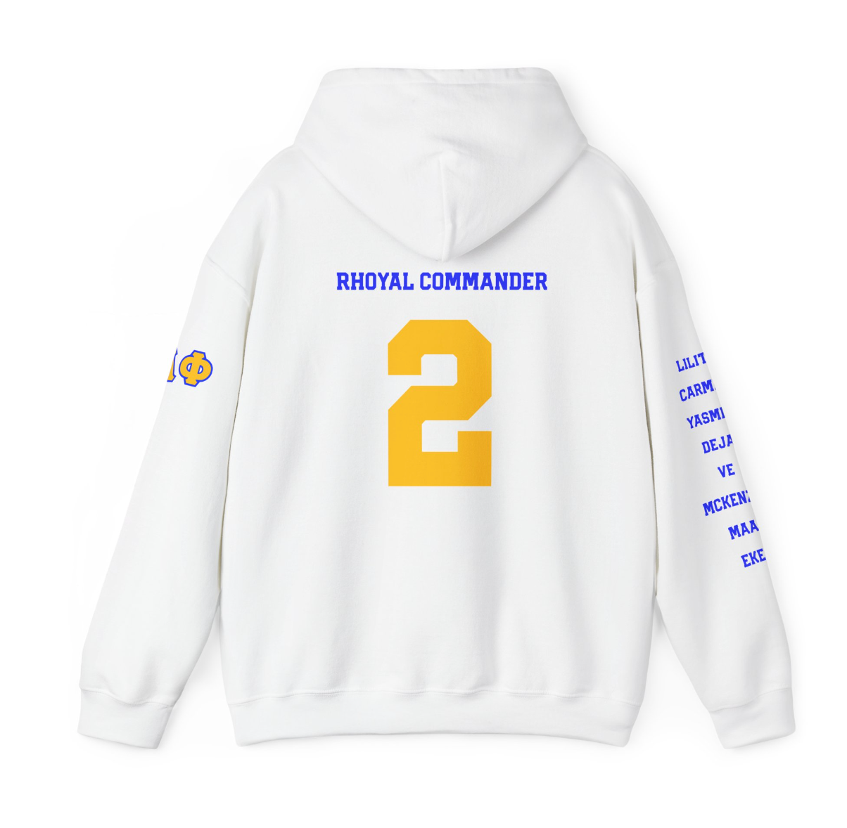Personalized Line Sister Hoodie | SG Rho